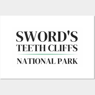 Sword's Teeth Cliffs, Sword Coast - National Park Parody Posters and Art